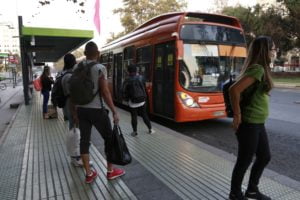 Retorno de personas  hacia al poniente de la Capital